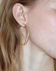10K Gold Hoops
