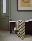 Madison Pool Towel/Sheet in Caper & Chalk