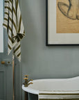 Madison Pool Towel/Sheet in Caper & Chalk