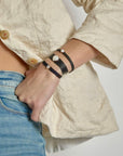 Petite Clear Moonstone Anadara Bracelet