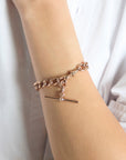 AntiqueVictorianWatchChainBracelet