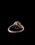 Antique Pearl and Rose Cut Diamond Ring