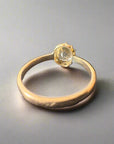 Antique Yellow Sapphire Ring