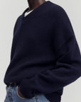 Balla Slouch V Neck Sweater