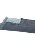 Baya Throw in Denim and Bleu Stone
