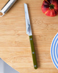 Bistrot Tomato Knife in Green Fern