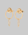 Carla Caruso Double Circle Stud Drops