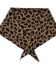 Cashmere Bandana in Leopard