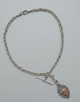 Double Albert Watch Chain Necklace