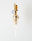 Farmhouse Pottery gold bottle pourer