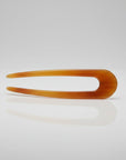 French Hair Pin in Cognac