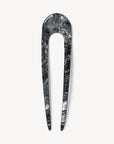 French Hair Pin Obsidian