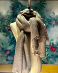 100% Cashmere Felted Stole