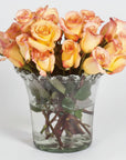 Glass Pie Crust Planter