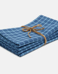 HTH Set of 4 Katherine Plaid Napkins in Midnight