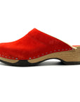 Embla | Postkasse Rød Suede