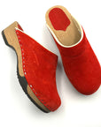 Embla | Postkasse Rød Suede