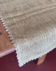 Crochet Edge Runner, Mustard