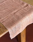 Crochet Edge Runner, Rose Pink