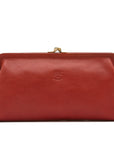 Il Bisonte Manuela Clutch Rosso