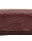 Il Bisonte Musa Lipstick Case in Amarena