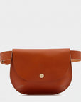 Il Bisonte Parione Belt Bag in Caramel