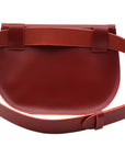 Il Bisonte Parione Belt Bag in Rosso Rubino