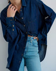 Jamie Haller Essential Shirt in Raw Rinse