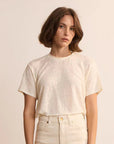 Jamie Haller Chameleon Tee in Ecru