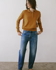 Jamie Haller Slouch Jeans in Deep Blue