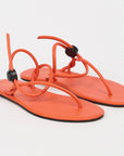 Jamie Haller String Theory Sandal in Orange