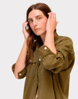 Jamie Haller Big Shirt in Khaki