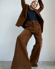 Jamie Haller Julius Blazer in Camel Corduroy