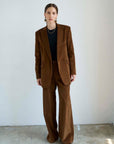 Jamie Haller Julius Blazer in Camel Corduroy