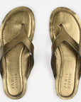 Jamie Haller San Diego Sandal in Metallic Olive