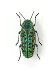 Hand Beaded Brooch