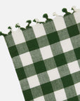 Large Gingham Tablecloth in Hunter