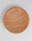 Large Shallow Serving Bowl in Maple