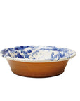 Large Blue Splatterware Serving Dish