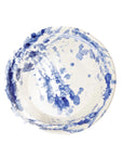 Large Blue Splatterware Serving Dish