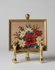 Large Brass Desk Easel