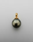 Large Grey Pearl Charm