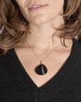 Large Onyx Venus Shell Charm