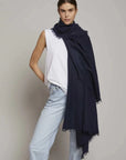 100% Cashmere Felted Stole