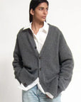 Maura Cardigan in Derby Grey