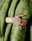 Mohair Throw Blanket in Rowan