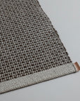 Nils Dark Brown/Dark Linen Rug 2' x 4'