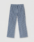 Pajama Pants in Navy & White Gingham
