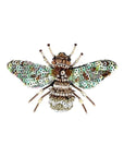 Hand Beaded Brooch