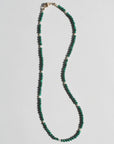 Takara Pearl & Malachite Necklace
